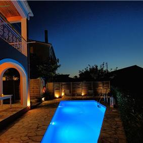 3 bedroom villa with pool & sea & mountain views, Episkepsi, sleeps 7